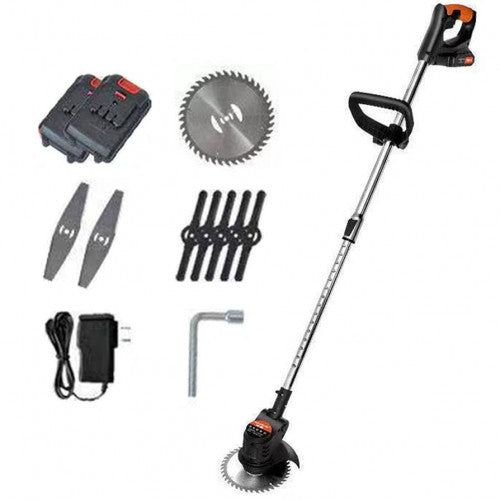 CORTA CESPED ELECTRICO 2 BATERIAS DE 48V 2 DISCOS